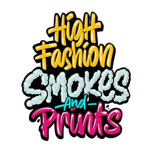 High Fashion Smokes and Prints Logo